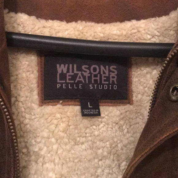 Men’s Wilson leather coat - Picture 2 of 6